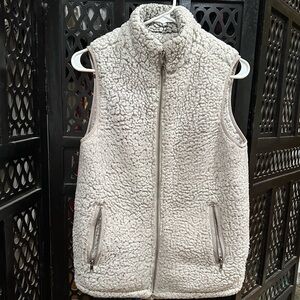 Women’s size small Thread+Supply vest in oatmeal color